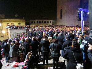 Nadal 2016. Campanades de Cap d'Any a la Catedral de Girona i actuaci&oacute; de Tapeo Sound System