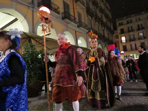 Nadal 2016. Cercavila de L'Esperit de Nadal amb motiu de la inauguraci&oacute; de la XVI Biennal del Pessebre Catal&agrave;