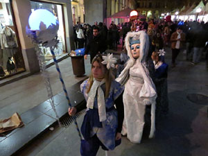 Nadal 2016. Cercavila de L'Esperit de Nadal amb motiu de la inauguraci&oacute; de la XVI Biennal del Pessebre Catal&agrave;