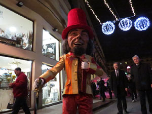 Nadal 2016. Cercavila de L'Esperit de Nadal amb motiu de la inauguraci&oacute; de la XVI Biennal del Pessebre Catal&agrave;