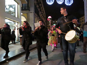 Nadal 2016. Cercavila de L'Esperit de Nadal amb motiu de la inauguraci&oacute; de la XVI Biennal del Pessebre Catal&agrave;