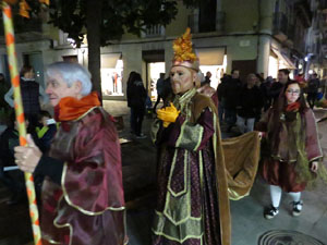 Nadal 2016. Cercavila de L'Esperit de Nadal amb motiu de la inauguraci&oacute; de la XVI Biennal del Pessebre Catal&agrave;