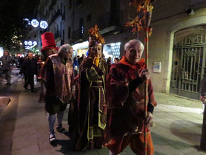 Nadal 2016. Cercavila de L'Esperit de Nadal amb motiu de la inauguraci&oacute; de la XVI Biennal del Pessebre Catal&agrave;