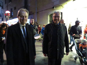 Nadal 2016. Cercavila de L'Esperit de Nadal amb motiu de la inauguraci&oacute; de la XVI Biennal del Pessebre Catal&agrave;