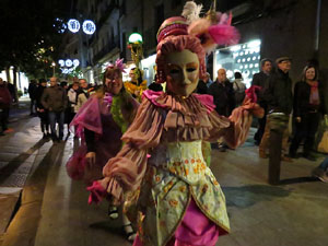 Nadal 2016. Cercavila de L'Esperit de Nadal amb motiu de la inauguraci&oacute; de la XVI Biennal del Pessebre Catal&agrave;
