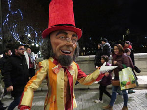 Nadal 2016. Cercavila de L'Esperit de Nadal amb motiu de la inauguraci&oacute; de la XVI Biennal del Pessebre Catal&agrave;