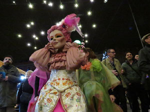 Nadal 2016. Cercavila de L'Esperit de Nadal amb motiu de la inauguraci&oacute; de la XVI Biennal del Pessebre Catal&agrave;