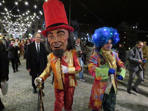 Nadal 2016. Cercavila de L'Esperit de Nadal amb motiu de la inauguraci&oacute; de la XVI Biennal del Pessebre Catal&agrave;