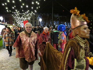 Nadal 2016. Cercavila de L'Esperit de Nadal amb motiu de la inauguraci&oacute; de la XVI Biennal del Pessebre Catal&agrave;