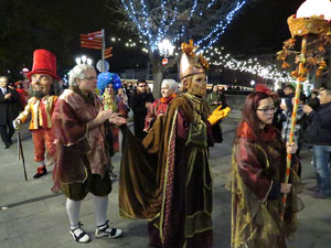 Nadal 2016. Cercavila de L'Esperit de Nadal amb motiu de la inauguraci&oacute; de la XVI Biennal del Pessebre Catal&agrave;