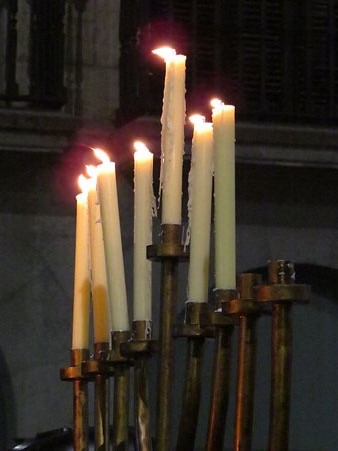 Les llums enceses a la pla&ccedil;a del Vi