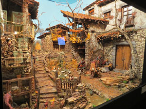 Nadal 2016. XVI Biennal del Pessebre Catal&agrave;. Exposici&oacute; de diorames a l'entrada de l'Ajuntament