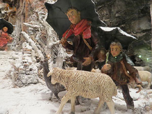 Nadal 2016. XVI Biennal del Pessebre Catal&agrave;. Exposici&oacute; de diorames a l'entrada de l'Ajuntament