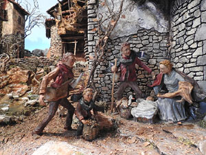 Nadal 2016. XVI Biennal del Pessebre Catal&agrave;. Exposici&oacute; de diorames a l'entrada de l'Ajuntament