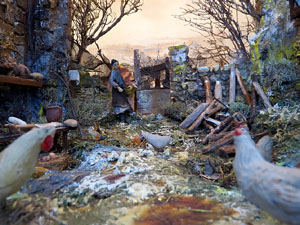 Nadal 2016. XVI Biennal del Pessebre Catal&agrave;. Exposici&oacute; de diorames al claustre de la Diputaci&oacute;