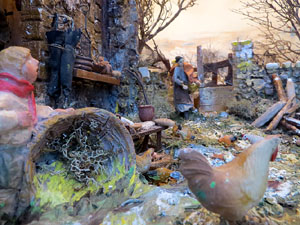 Nadal 2016. XVI Biennal del Pessebre Catal&agrave;. Exposici&oacute; de diorames al claustre de la Diputaci&oacute;