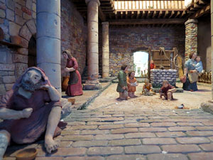 Nadal 2016. XVI Biennal del Pessebre Catal&agrave;. Exposici&oacute; de diorames al claustre de la Diputaci&oacute;