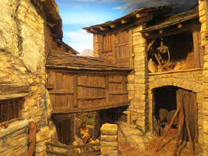 Nadal 2016. XVI Biennal del Pessebre Catal&agrave;. Exposici&oacute; de diorames al claustre de la Diputaci&oacute;