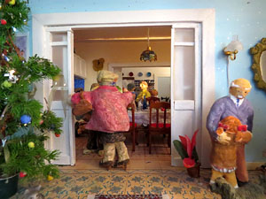 Nadal 2016. XVI Biennal del Pessebre Catal&agrave;. Exposici&oacute; de diorames al claustre de la Diputaci&oacute;