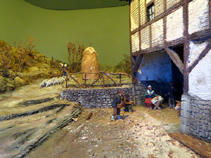 Nadal 2016. XVI Biennal del Pessebre Catal&agrave;. Exposici&oacute; de diorames al claustre de la Diputaci&oacute;