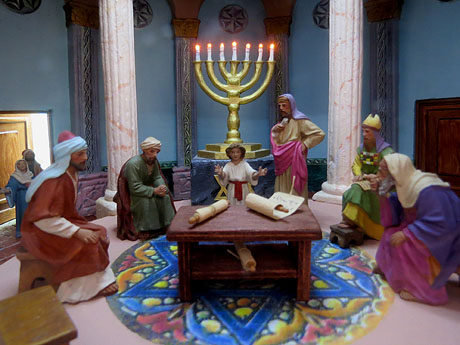 Nadal 2016. XVI Biennal del Pessebre Catal&agrave;. Diorames al claustre de la Diputaci&oacute;