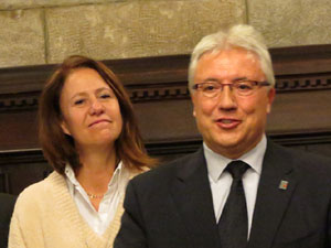 Nadal 2016. Inauguraci&oacute; de la XVI Biennal del Pessebre Catal&agrave; al Sal&oacute; de Plens de l'Ajuntament de Girona