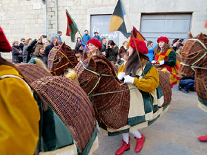 La Cavalcada de Reis 2017. La precavalcada des de la Merc&egrave; pels carrers de Girona