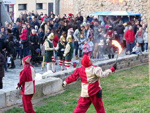 La Cavalcada de Reis 2017. El campament reial als Jardins de la Muralla