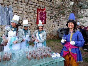 La Cavalcada de Reis 2017. El campament reial als Jardins de la Muralla