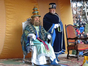 La Cavalcada de Reis 2017. El campament reial als Jardins de la Muralla