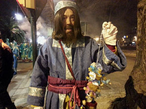 La Cavalcada de Reis 2017. Desfilada pels carrers de la ciutat, fins la pla&ccedil;a del Vi