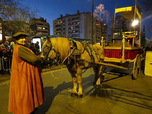 La Cavalcada de Reis 2017. Desfilada pels carrers de la ciutat, fins la pla&ccedil;a del Vi
