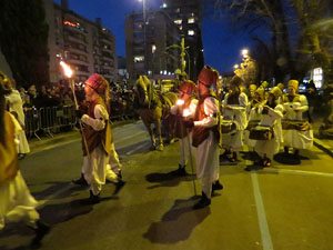 La Cavalcada de Reis 2017. Desfilada pels carrers de la ciutat, fins la pla&ccedil;a del Vi