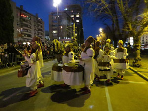 La Cavalcada de Reis 2017. Desfilada pels carrers de la ciutat, fins la pla&ccedil;a del Vi