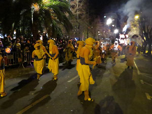 La Cavalcada de Reis 2017. Desfilada pels carrers de la ciutat, fins la pla&ccedil;a del Vi