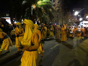 La Cavalcada de Reis 2017. Desfilada pels carrers de la ciutat, fins la pla&ccedil;a del Vi
