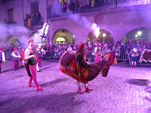 La Cavalcada de Reis 2017. Arribada a la pla&ccedil;a del Vi i rebuda de l'alcaldessa
