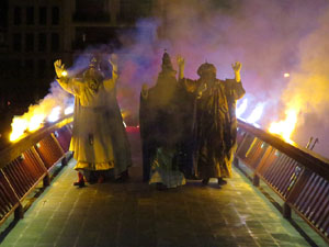 La Cavalcada de Reis 2017. Preparaci&oacute; de la Cavalcada