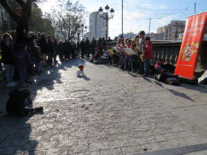 Nadal 2016. Girona Christmas Swing a la Rambla de la Llibertat