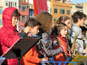 Nadal 2016. Girona Christmas Swing a la Rambla de la Llibertat