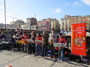 Nadal 2016. Girona Christmas Swing a la Rambla de la Llibertat