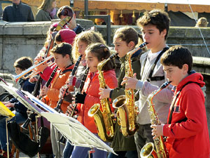 Nadal 2016. Girona Christmas Swing a la Rambla de la Llibertat