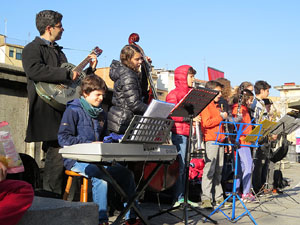 Nadal 2016. Girona Christmas Swing a la Rambla de la Llibertat