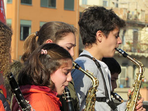 Nadal 2016. Girona Christmas Swing a la Rambla de la Llibertat
