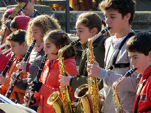 Nadal 2016. Girona Christmas Swing a la Rambla de la Llibertat