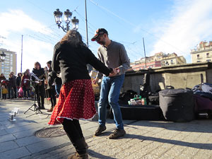 Nadal 2016. Girona Christmas Swing a la Rambla de la Llibertat