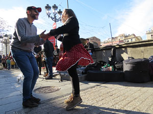 Nadal 2016. Girona Christmas Swing a la Rambla de la Llibertat