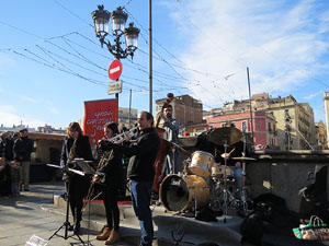 Nadal 2016. Girona Christmas Swing a la Rambla de la Llibertat