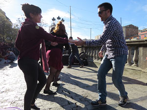 Nadal 2016. Girona Christmas Swing a la Rambla de la Llibertat