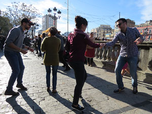 Nadal 2016. Girona Christmas Swing a la Rambla de la Llibertat